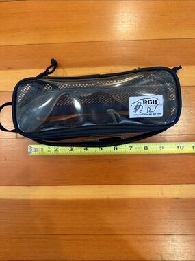 Rough Enough Clear Pencil Pouch, Large Capacity Pen Case